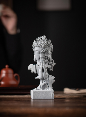 采购产品中国风格释迦牟尼佛像装饰，创意佛魔，鱼缸造景，园艺，