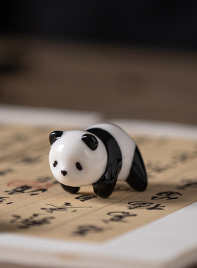 陶瓷挂件可爱杯子小熊猫杯饰