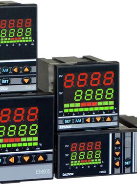 TESHOW台松EM105/405/505/705/905高精度数显PID温度控制器温控表