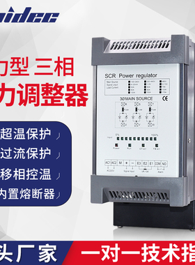 Twidec电力调整器SCR恒压恒流恒功率可控硅模块三相调功器30~200A