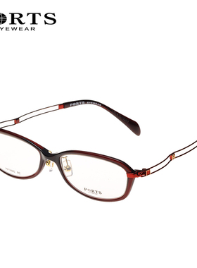 PORTS全框眼镜架女小脸近视镜框窄框小框休闲超轻潮POF14605