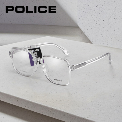 POLICE时尚斯文气质板材眼镜398