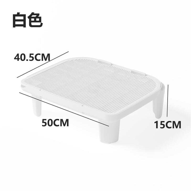 YWZR猫砂垫防带出双层猫砂控砂垫猫厕所蹭脚控砂台踏板楼梯脚垫可