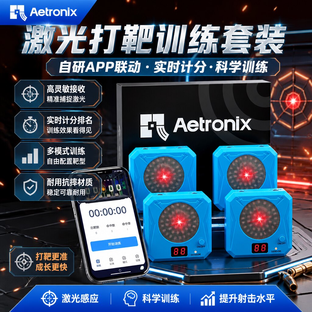 激光打靶训练套装家用高精度