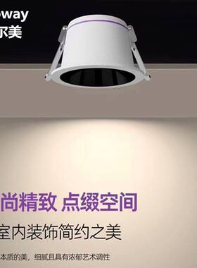 南宁博尔美防眩筒灯全铝材质