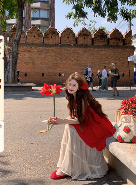 点击领15元券【慕斯可可】重工网纱蛋糕半身裙松紧腰长裙女秋夏