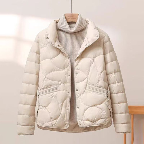 短款轻薄羽绒棉服女2025棉袄新款小个子百搭时尚洋气保暖棉衣外套