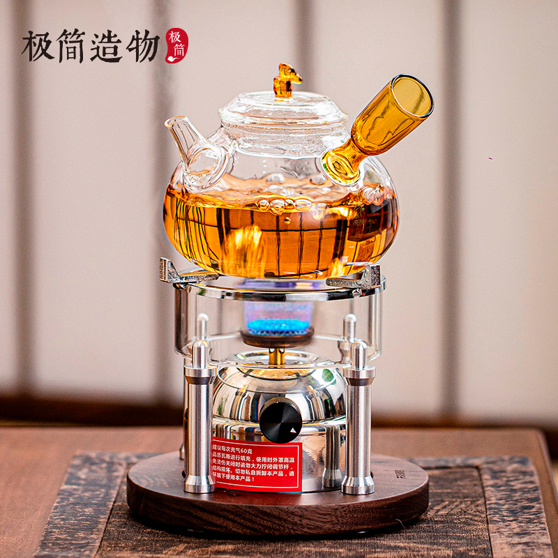 户外露营充气炉快烧煮茶炉