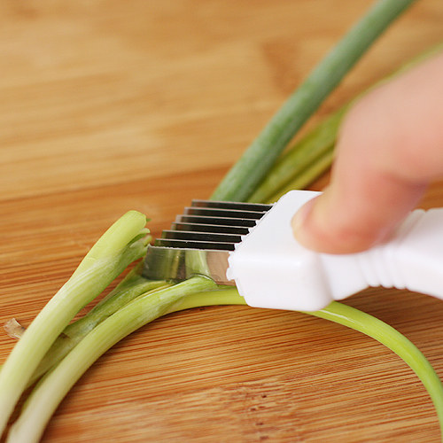 日本echo切葱器洋葱切丝刀大葱小葱切丝刀小工具葱丝刀葱丝器