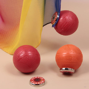 磁吸训练柔力球康乐美铁砂充气磁悬浮不掉初学者集体表演用球 新款