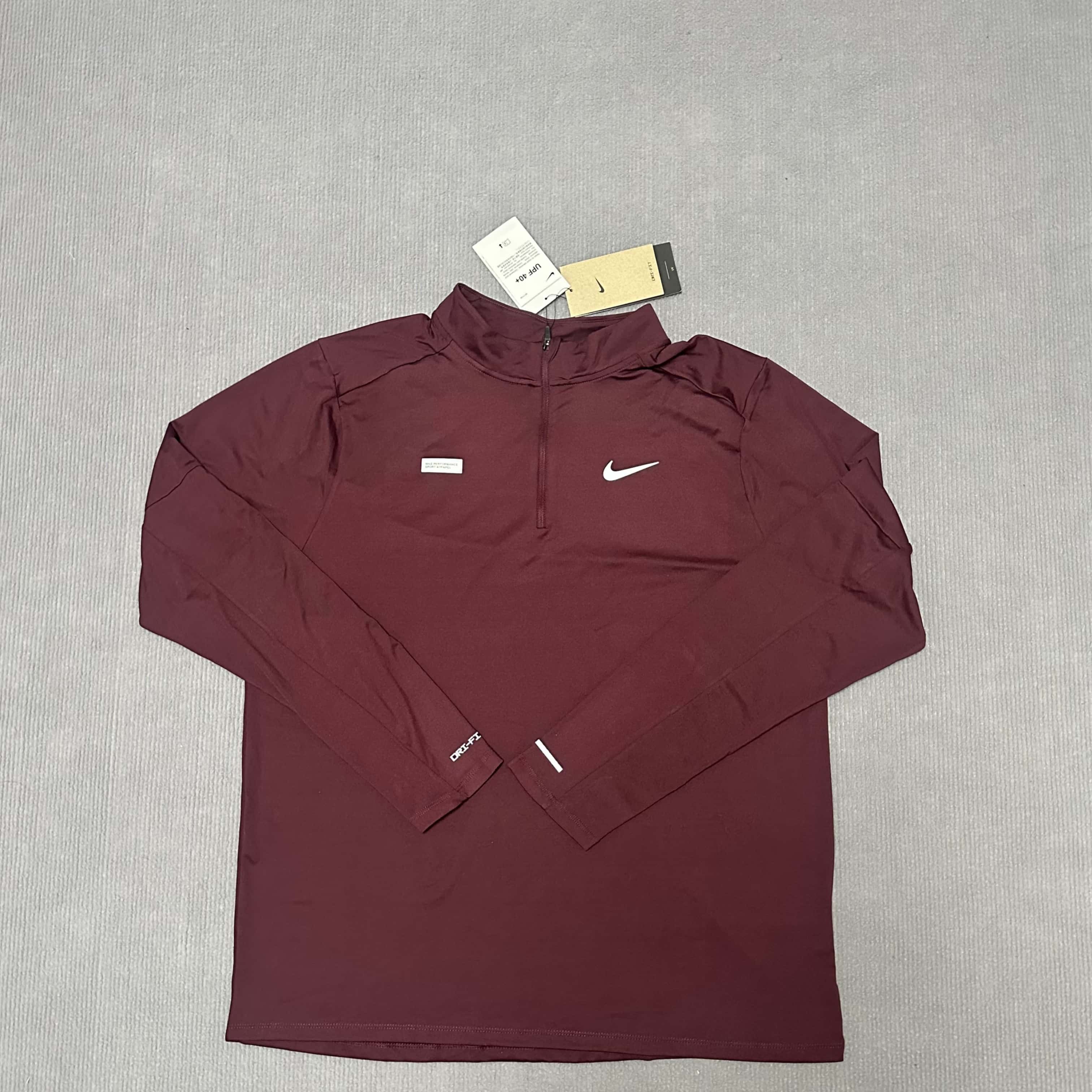Nike耐克Dri-Fit防晒服男跑步上衣秋季新款长袖夹克FB8557-681
