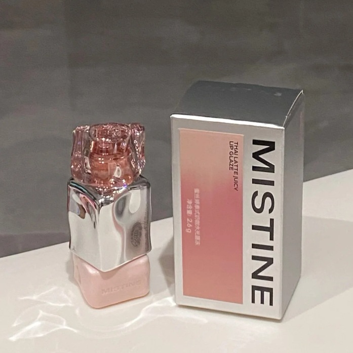 mistine蜜思婷奶咖唇釉水光