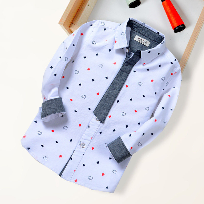 Chemise garcon à manche longue - Ref 2074690 Image 5