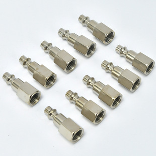 接頭內(nèi)絲內(nèi)牙公插芯氣動空壓機(jī)氣管接頭內(nèi)螺紋公接頭 4NPT美式