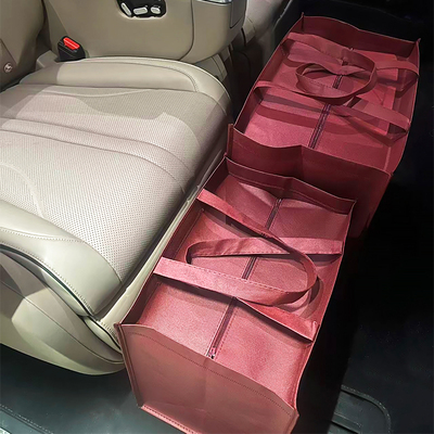 整箱装飞天某台某液白酒礼品袋无纺布车尾箱保姆车方便送礼拉链袋