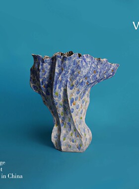 设计师手工陶瓷艺术花瓶装饰摆件