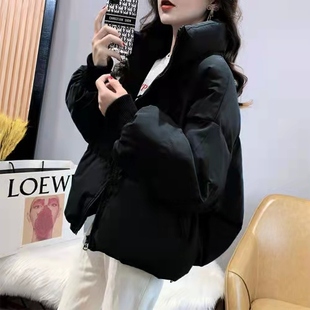 棉服女宽松面包服女棉袄短款 羽绒棉衣韩版 新款 小个子2025年秋冬季