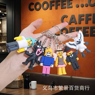 跨境虚拟世界森林中 99夜钥匙扣挂件游戏周边麋鹿公仔盲盒小礼品