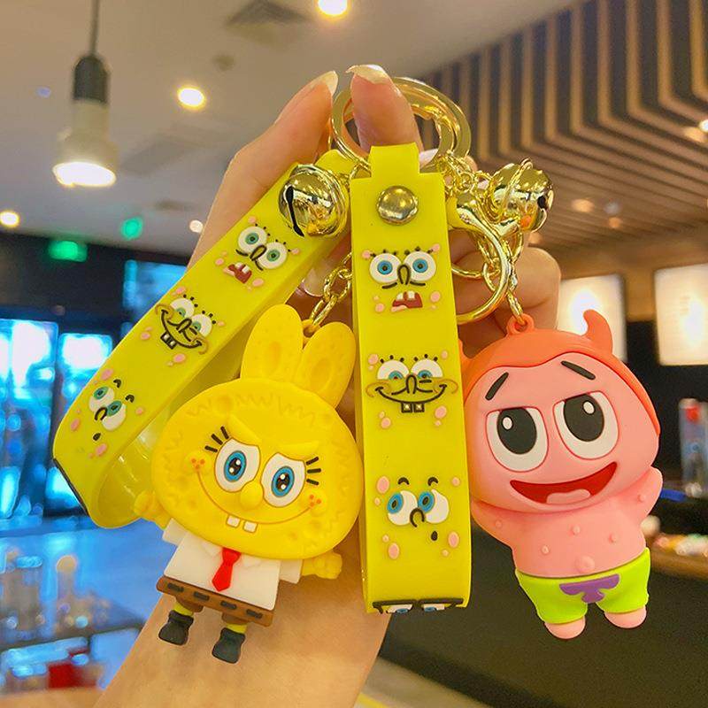 海盗卡通派大星挂件配饰钥匙扣挂饰公仔包包书包创意玩偶饰品