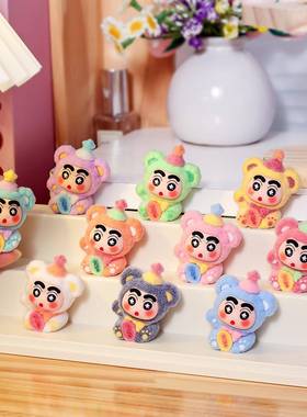 新年招财元宝小新萌粒公仔 diy饰品钥匙扣挂件办公桌面小摆件