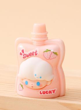 卡通迪迪吸吸果冻萌粒树脂潮玩公仔车载桌面小摆件创意小礼品