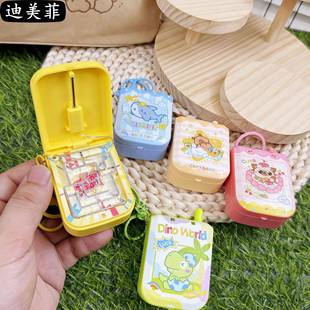 创意卡皮巴拉游戏机钥匙扣可爱卡通地摊穿越火线挑战玩具挂件礼品