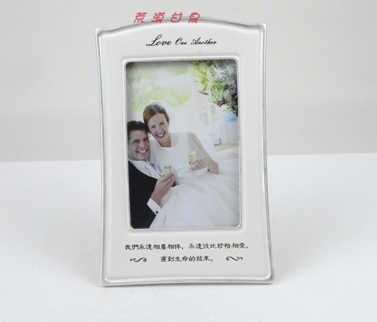 夫妻相爱欧式复古相框摆件放6寸照片树脂家居装饰品摆台结婚礼品