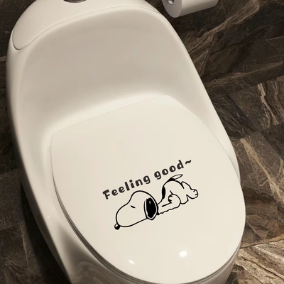 可爱搞笑马桶贴纸卡通贴画