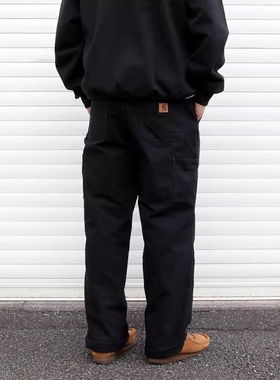 现货正品 Carhartt B11 卡哈特水洗帆布工装裤多口袋纯棉宽松直筒