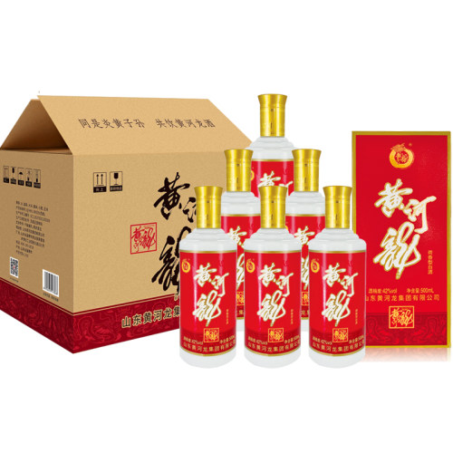 黄河龙42度荷香型PLUS整箱6瓶