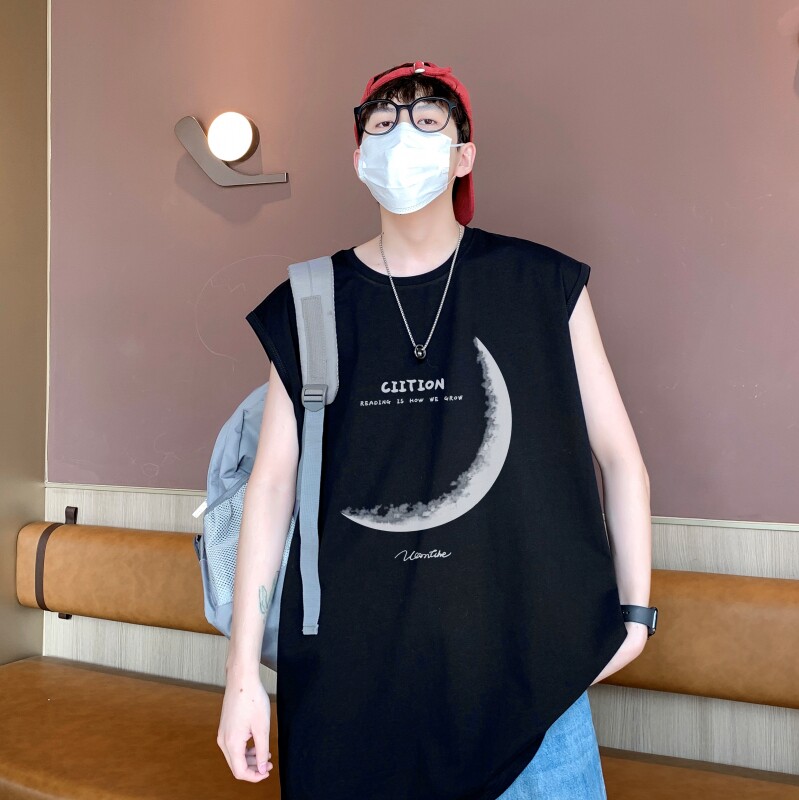 TW6997P28重磅250克直播品质无袖背心无袖T男士篮球t恤个性运动,男装T恤,星座510A-5