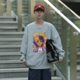 Y6192P40春打底衫圆领印花卫衣棉卫衣长袖打底T卫衣潮牌男装，男装卫衣，星座510A-5
