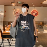 TW6992P28重磅250克直播品质无袖背心无袖T男士篮球t恤个性运动，男装T恤，星座510A-5