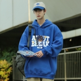 L6216P50秋新品连帽印花宽松棉卫衣长袖外穿卫衣潮牌男装男士外套，男装卫衣，星座510A-5