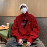 酒红色