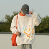 Y6199P40春打底衫圆领印花卫衣棉卫衣长袖打底T卫衣潮牌男装，男装卫衣，星座510A-5