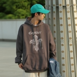 L5428P50秋新品连帽印花宽松棉卫衣长袖外穿卫衣潮牌男装男士外套，男装卫衣，星座510A-5