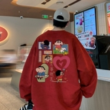 YJ7306P45直播品质男士麂皮绒卫衣圆领男上装侧开叉下摆卫秋冬卫，男装卫衣，星座510A-5