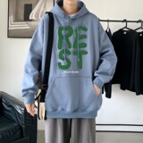L3981-P482023年春秋季新款港风连帽长袖卫衣男潮流学生印花上衣，男装卫衣，星座510A-5