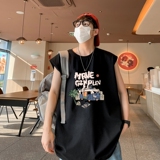 TW6992P28重磅250克直播品质无袖背心无袖T男士篮球t恤个性运动，男装T恤，星座510A-5