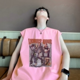 TW6991P28重磅250克无袖背心无袖T男士篮球t恤个性潮牌港风运动，男装T恤，星座510A-5