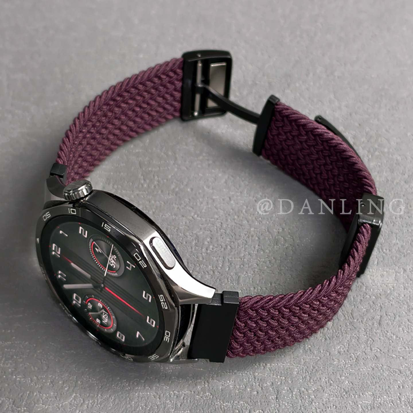 手表带尼龙编织男款磁吸扣表链配件适用华为天梭王浪琴卡西欧美度,手表,配件,淘宝优惠券,粉丝福利购,淘宝优惠卷