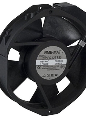 5915PC-12T-B30 AC115V 美蓓亚NMB 172*150*38MM铝框交流风扇
