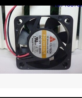 台湾元山/Y.S 4010 12V 0.055A 2线 超静音风扇 FD124010LS