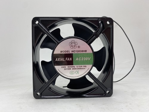 HC12038HS/HB 轴流风机 230VAC 0.12/0.10A 22/18W 12cm风扇12038