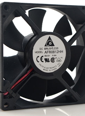原装  AFB0812HH 8025 DC  12V 0.30A 8CM 大风量 散热风扇