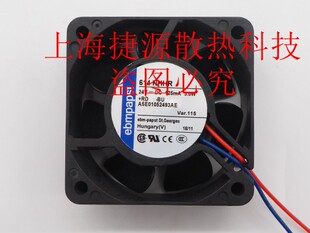 全新EBMPAPST 6CM 6025 24V 3.0W 614NHHR 变频器风扇 现货