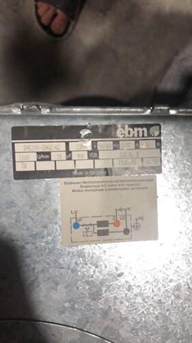 原装正品德国EBM D4E200-BE01-02 D4E200-CA02-02  230V 1.65A