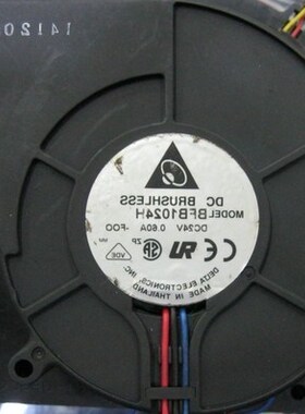 BFB1024H DC24V 0.60A 台达 97*33 鼓风机服务器CPU风扇 涡轮风扇