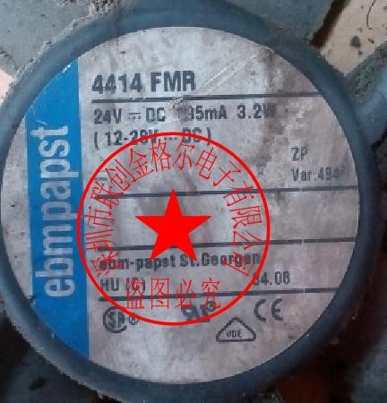 4414FMR 24V 3.2W 德国ebmpapst 120*120*32高端设备风扇